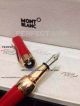 Perfect Replica Etoile De Montblanc Gold Clip Red Fountain Pen AAA (3)_th.jpg